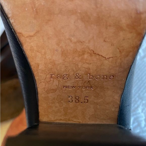 Rag &Bone Harrow ankle booties size 38.5 - Picture 6 of 7